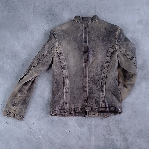 Danier Studded Leather Jacket - Picture 7 of 10